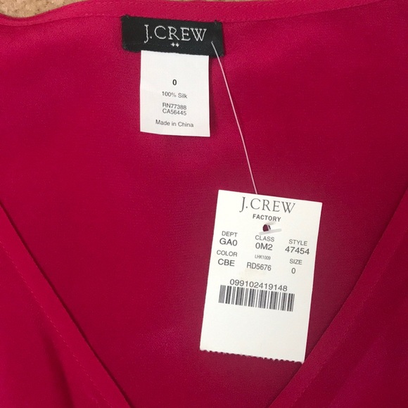 J Crew Factory Sleeveless Silk Top - Picture 2 of 4